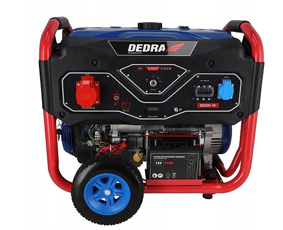 Dīzeļdegvielas ģenerators 8 KW Dedra