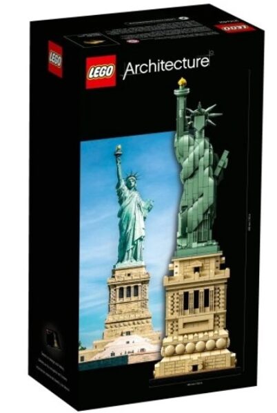 LEGO 21042 arhitektūras Brīvības statuja
