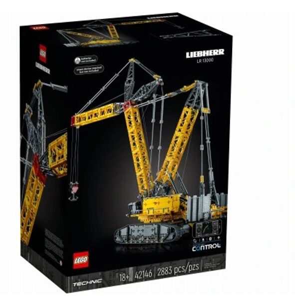 LEGO 42146 Technic Liebherr LR kāpurķēžu celtnis